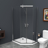 Душевой уголок UNO-195-PH-2-120/90-C-Cr BelBagno